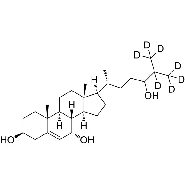 7α,24(R/S)-Dihydroxycholesterol-d7 2260669-20-1